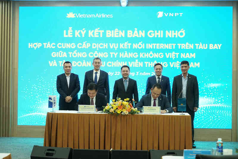 Phát triển dịch vụ kết nối internet trên máy bay