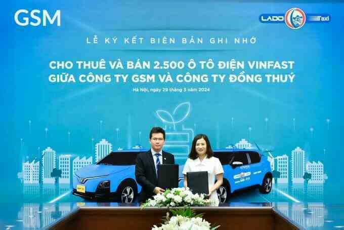 VinFast có thêm đơn hàng 2.500 ôtô điện