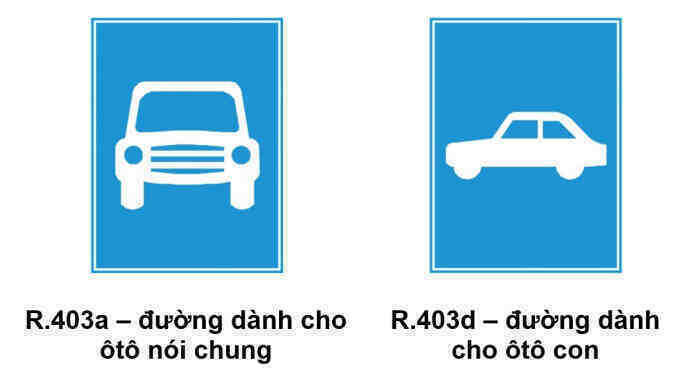 Những cặp biển báo dễ gây nhầm lẫn