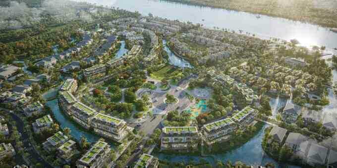 20 tiện ích trị liệu, kết nối tại quảng trường trung tâm Ecovillage Saigon River