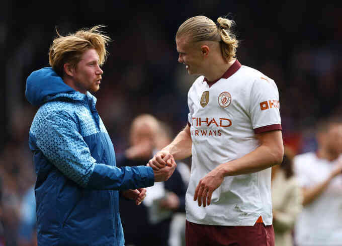 De Bruyne ca ngợi chiến công bị che lấp của Haaland