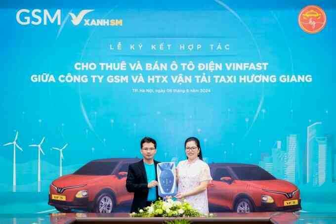 Taxi điện của GSM đến Bắc Giang, Cà Mau