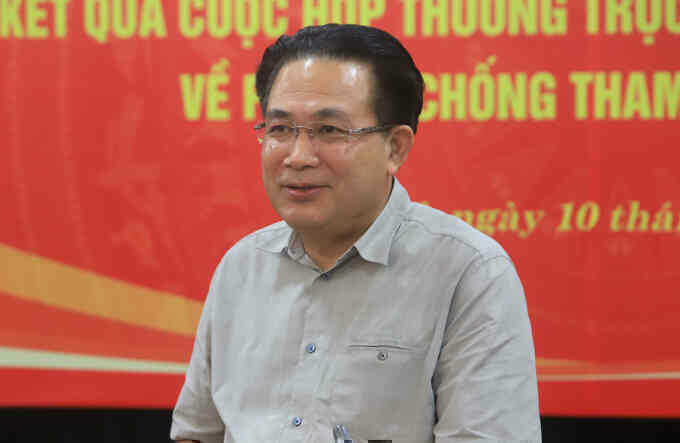 Phó ban Nội chính Trung ương Nguyễn Văn Yên bị cách tất cả chức vụ trong Đảng
