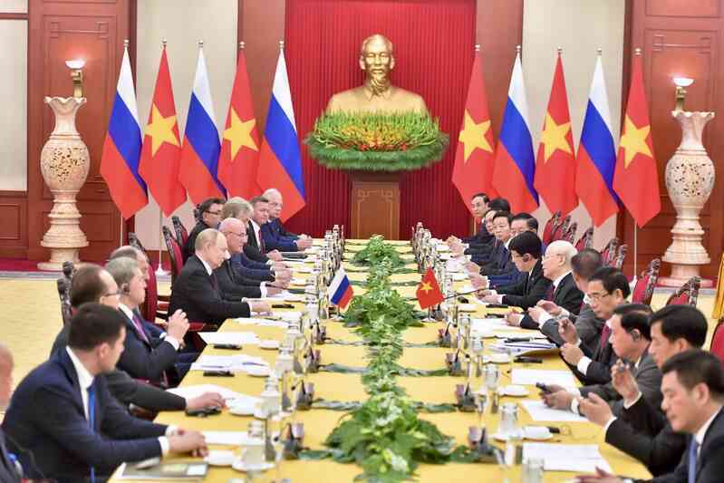 Tổng Bí thư Nguyễn Phú Trọng hội đàm với Tổng thống Putin