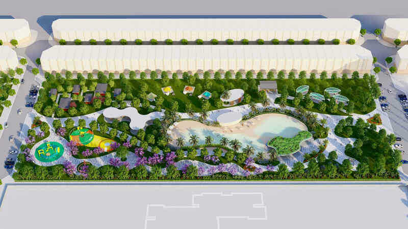 Công viên sinh thái bên nhà, cư dân Vinhomes Ocean Park 2 sống xanh, sống khỏe