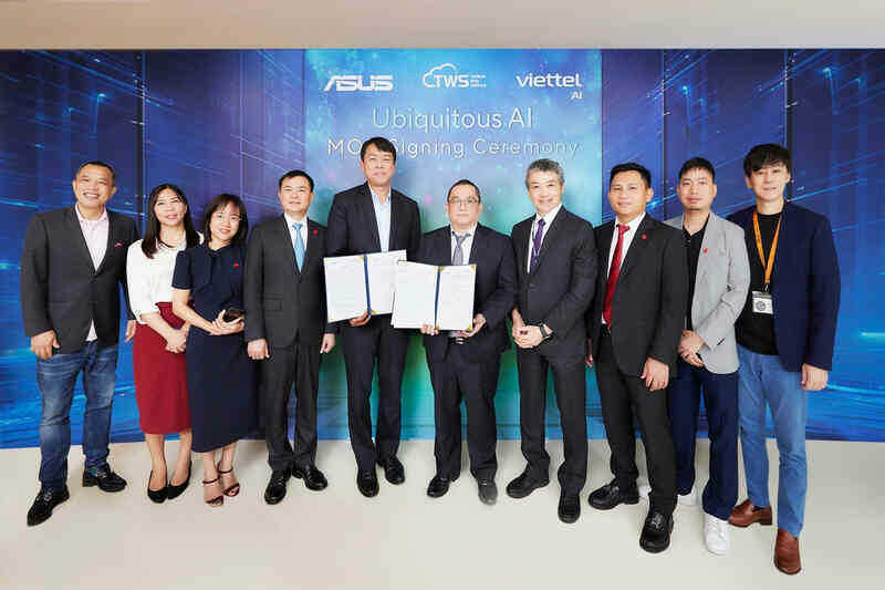 Viettel hợp tác với công ty AI của ASUS