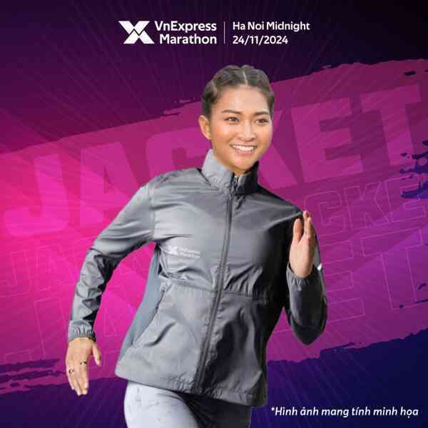 Áo gió finisher quay trở lại VM Hanoi Midnight 2024