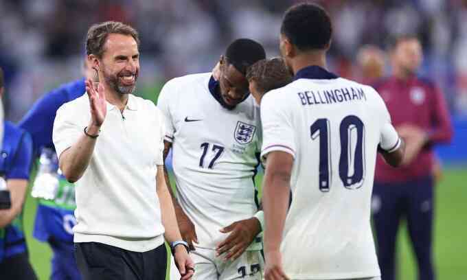 Southgate: `Tôi không cảm thấy Anh sắp rời Euro 2024`