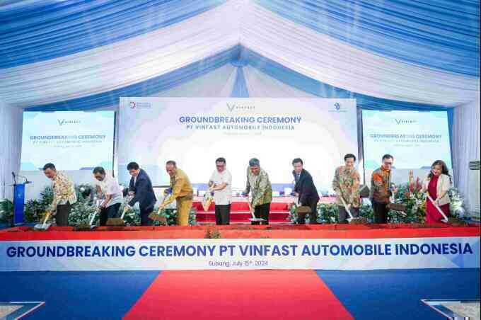 VinFast khởi công nhà máy tại Indonesia