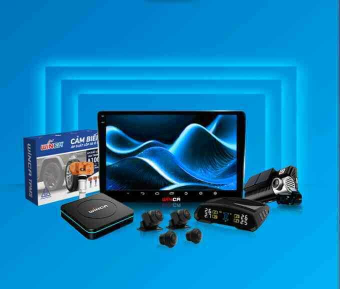 Điểm nhấn trên màn hình ôtô Winca S300+