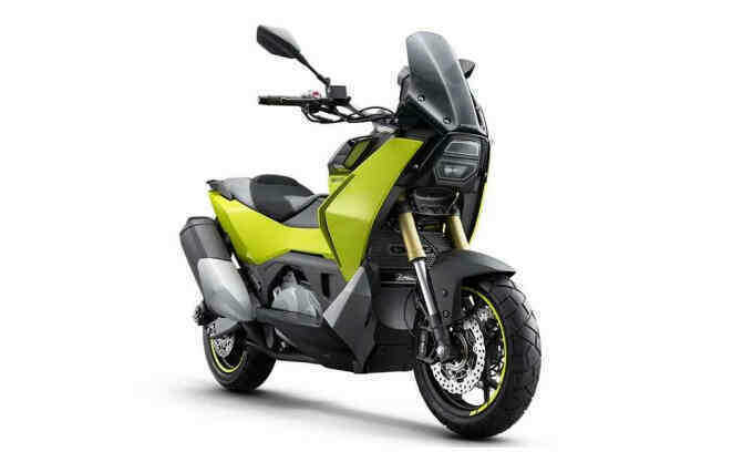 Xe ga off-road Kymco CV-R5 lộ diện