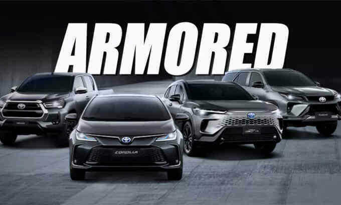 Toyota bán gói chống đạn cho Altis, Fortuner
