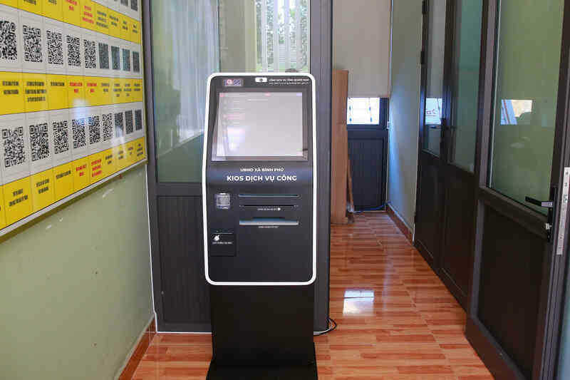 Ra mắt ki-ốt dịch vụ công đầu tiên ở Quảng Nam, thao tác tiện lợi như máy ATM