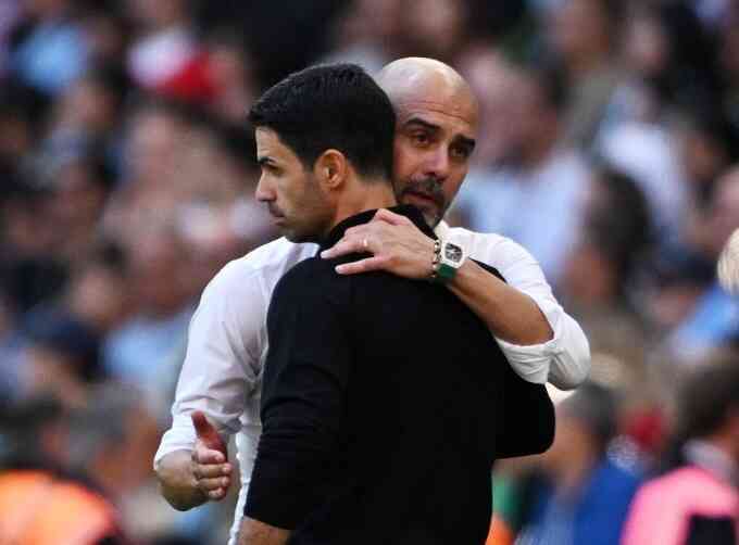 Guardiola dao động khi gặp lại Arteta