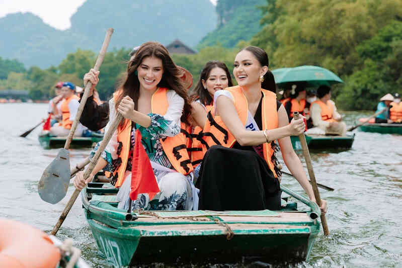 Miss Cosmo 2024: Dàn hoa hậu khám phá Ninh Bình, hài hước nói tiếng Việt