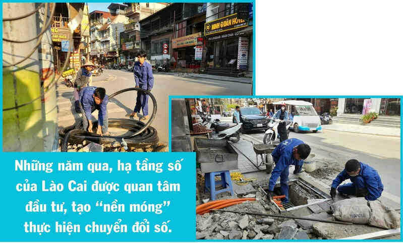 Lào Cai: Tạo đột phá về hạ tầng số