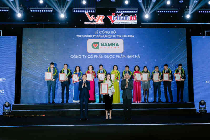 Dược Nam Hà giữ vững top 5 công ty Đông dược Việt Nam uy tín