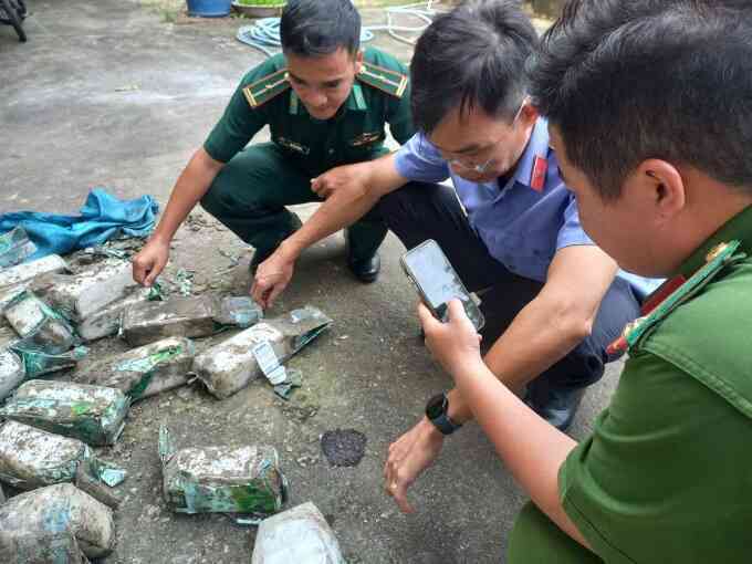 25 gói nghi ma túy trôi vào Côn Đảo