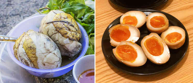 Trứng vịt lộn hay trứng gà tốt cho sức khỏe hơn?