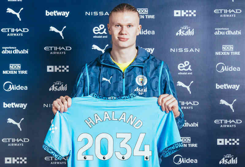 Lộ lương khủng của Haaland sau hợp đồng chưa từng có với Man City