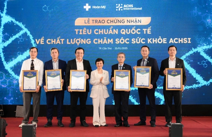 6 bệnh viện thuộc Hoàn Mỹ đạt tiêu chuẩn quốc tế ACHSI