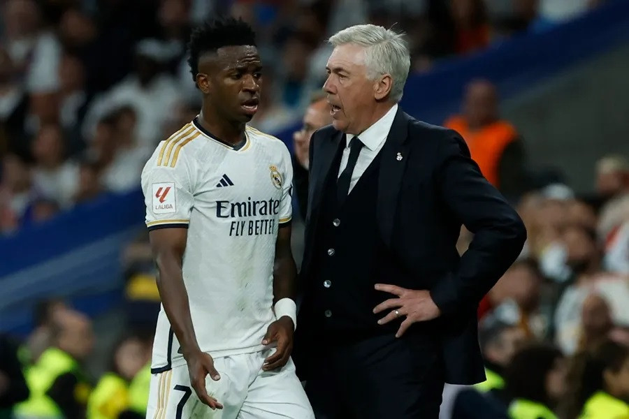 HLV Ancelotti nói gì Vinicius 