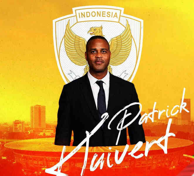 Huyền thoại Patrick Kluivert làm HLV trưởng Indonesia