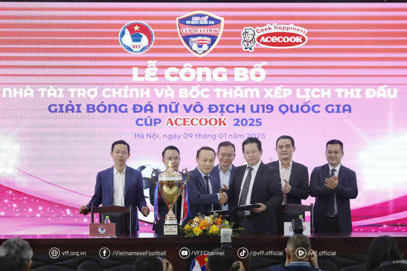 Giải bóng đá nữ vô địch U19 Quốc gia nhận tin vui