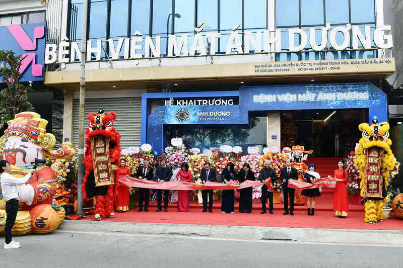 Khai trương Bệnh viện Mắt Ánh Dương ở Hà Nội