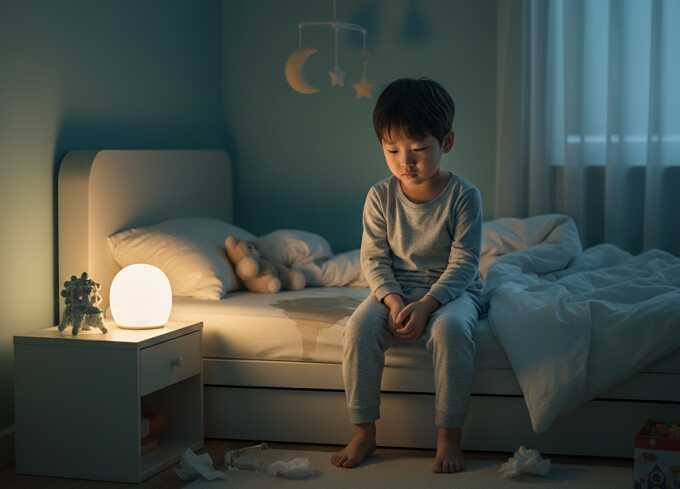 Vì sao trẻ tiểu đêm?