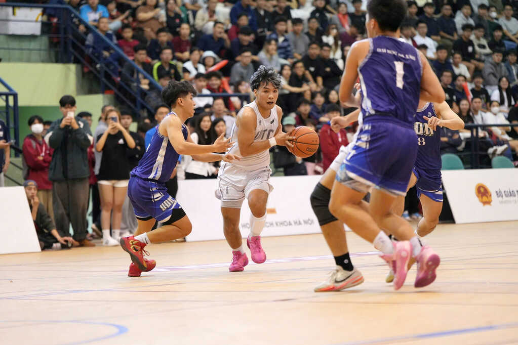 Xác định nhà vô địch bóng rổ sinh viên toàn quốc