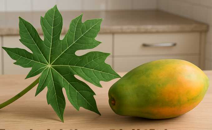 Lợi ích khi ăn lá đu đủ