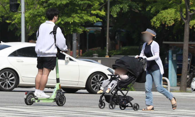 Xe scooter đứng thành tội đồ tại Hàn Quốc