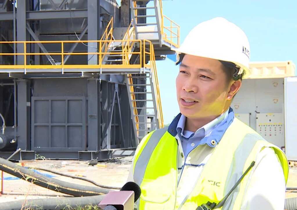 San lấp biển bằng công nghệ tái sinh bền vững, bảo vệ môi trường tại Vinhomes Green Paradise