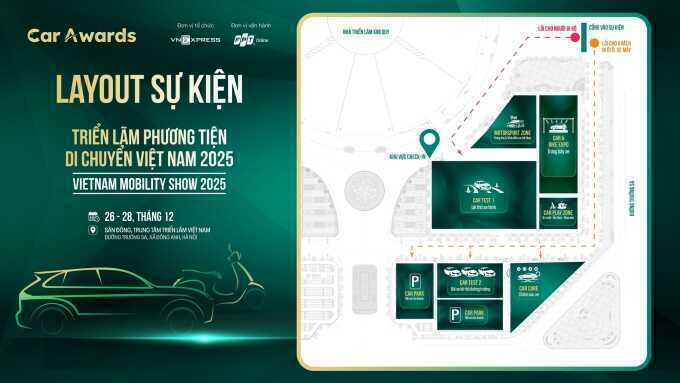 Triển lãm ôtô, xe máy lớn nhất Việt Nam 2025 sắp diễn ra