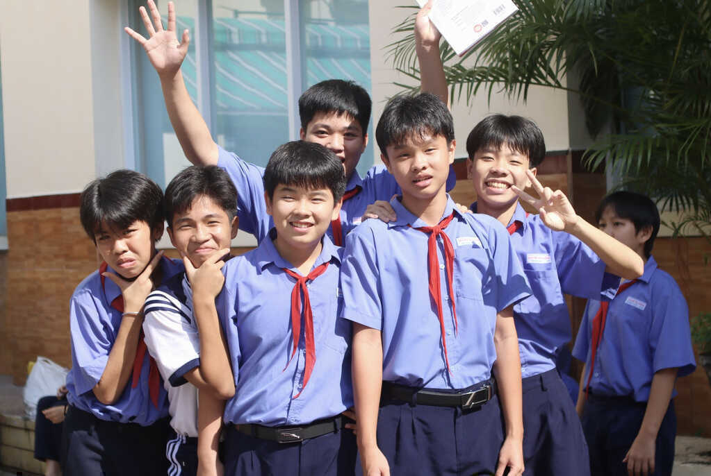 Trường học giữa trung tâm Sài Gòn, học sinh chỉ phải đóng 10.000 đồng mỗi tháng