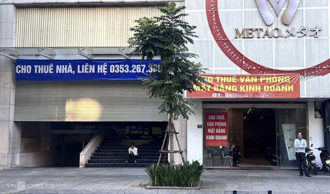 Làn sóng trả mặt bằng nhà phố cuối năm