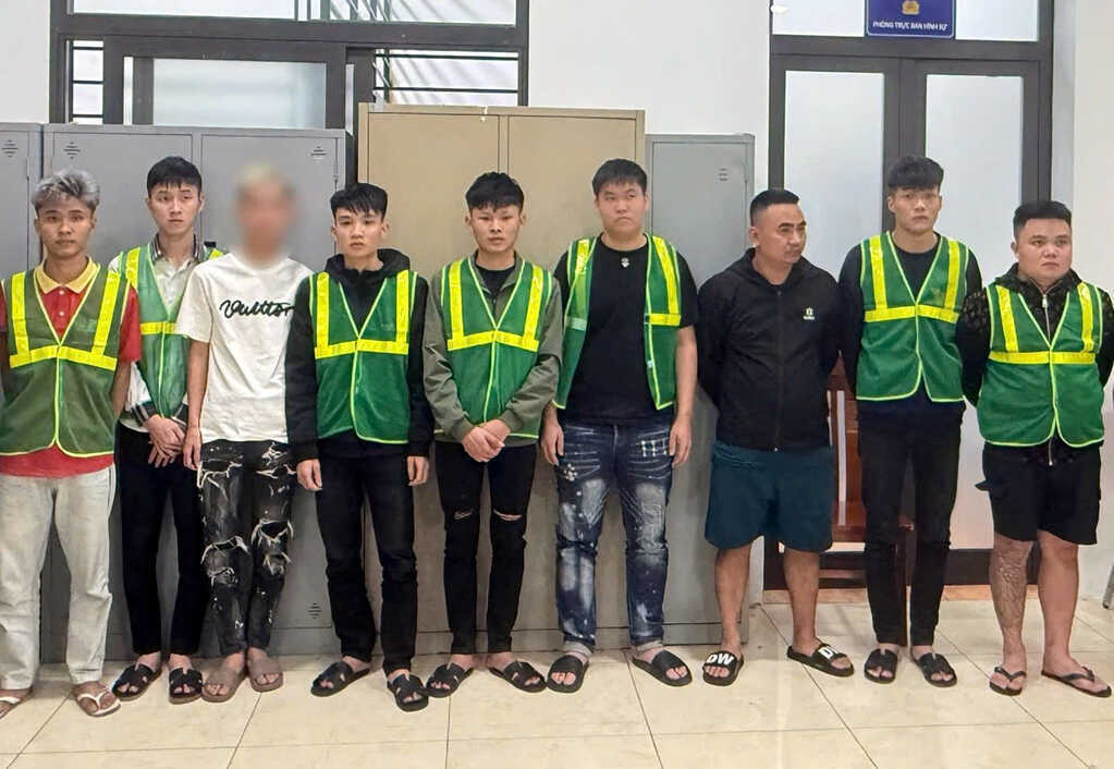 Hà Nội tạm giữ 9 người liên quan vụ hỗn chiến do mâu thuẫn tình cảm