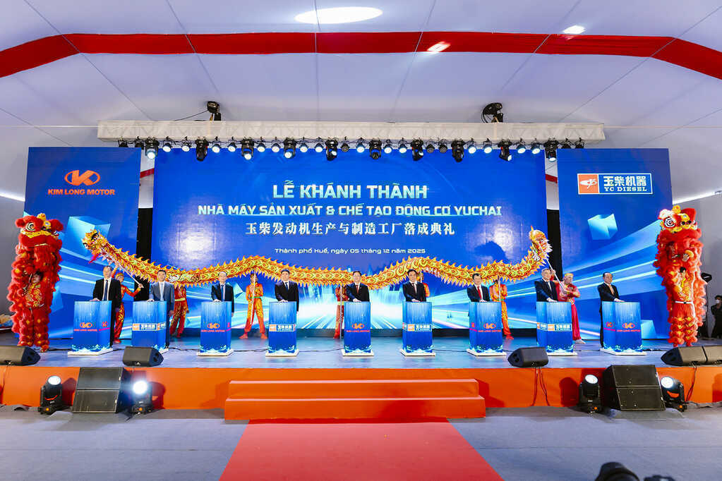 Khánh thành nhà máy sản xuất và chế tạo động cơ Yuchai