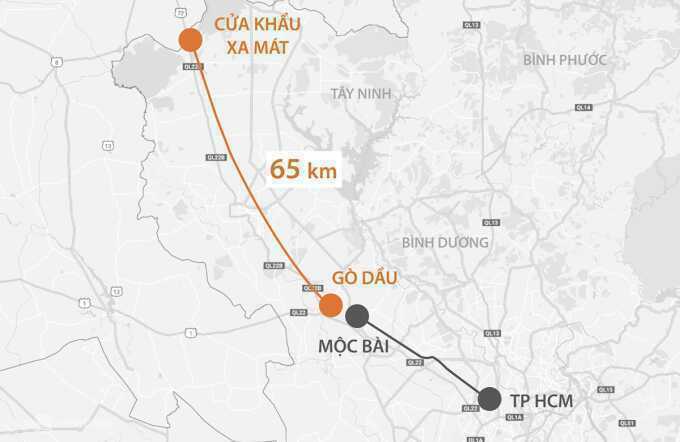 Hơn 10.300 tỷ đồng xây cao tốc Gò Dầu - Xa Mát