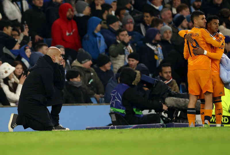 Man City thua đau Real Madrid, Pep thất thần nói không nên lời