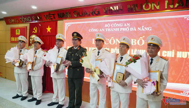 15 lãnh đạo cấp phòng Công an TP Đà Nẵng xin nghỉ công tác trước tuổi