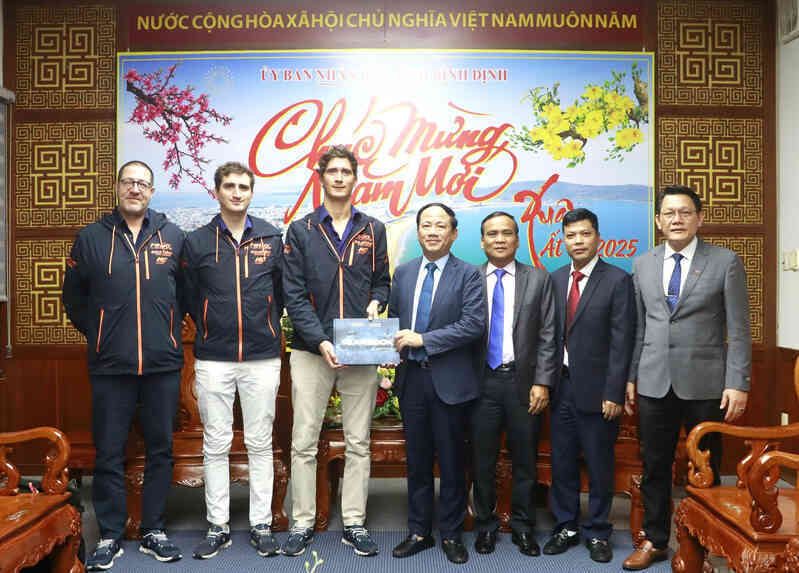Các tay đua thuyền máy thế giới tranh tài ở Bình Định vào tháng 5