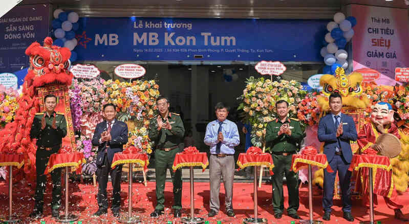 MB mở thêm chi nhánh ở Kon Tum