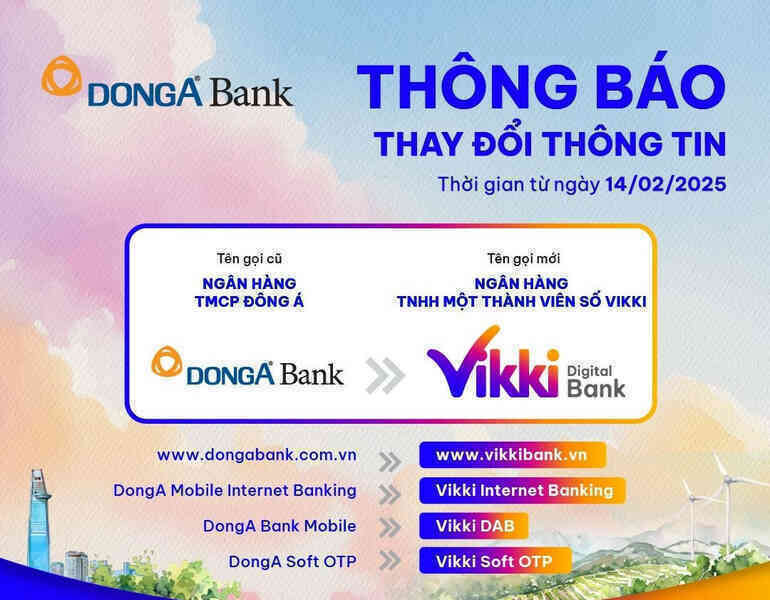 DongA Bank đổi tên, dời trụ sở, loạt ngân hàng có 