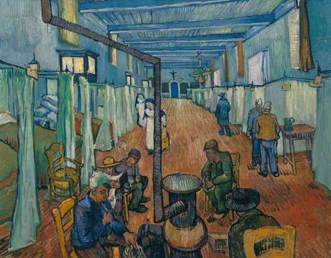 Trưng bày tranh vẽ nơi Van Gogh chữa bệnh