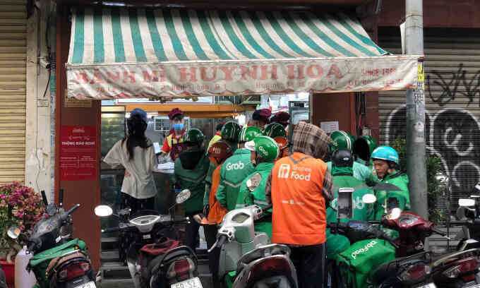 Dịch vụ giao đồ ăn Việt Nam tăng trưởng nhanh nhất Đông Nam Á