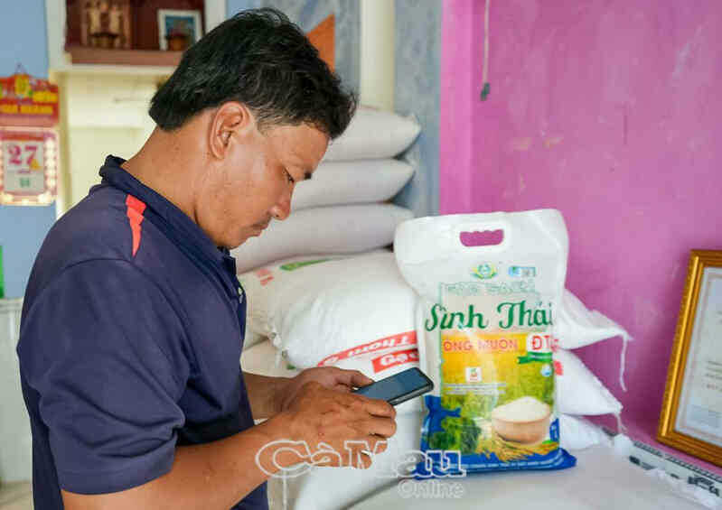 Nông dân 4.0 ở Cà Mau