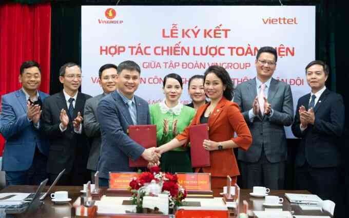 Vingroup hợp tác với Viettel