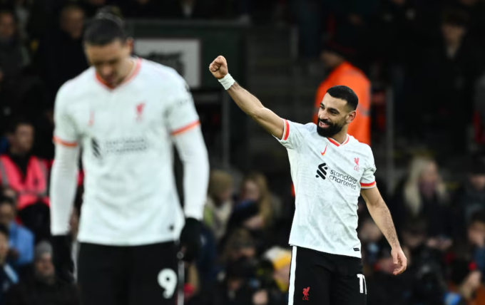 Salah vượt thành tích ghi bàn của Lampard